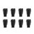 50 Pieces Women Disposable Underwear Thong Panties Black Non Woven Fabric for SPA Travel Massage Tanning