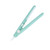 2 in 1 Mini Hair Straightener Ceramic Tourmaline Plate Heating Flat Curler Matcha Green