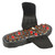 Massage Slippers Portable Foot Massager Women Men Massage Sandals Shoes(38-39 Rotating Eight Diagrams Black)