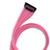 21.7in Colored Hair Extensions Straight Highlights Clip Hair Extensions for Cosplay Party Watermelon Red