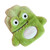 Cartoon Animal Hot Water Bag Leakproof Explosion Proof Portable Hot Water Bottle with Soft Cover for Kids Adults 2# Green Crocodile