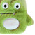 Cartoon Animal Hot Water Bag Leakproof Explosion Proof Portable Hot Water Bottle with Soft Cover for Kids Adults 2# Green Crocodile