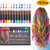 12 Colors Hair Chalk Set for Girls Non Toxic Washable Temporary Hair Chalks