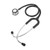 Dual Use Dual Head Stethoscope Lightweight Stainless Steel Stethoscope for Adults Children Home Use Black