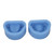 2pcs Dental Silicone Female Mold Oral Tissue Reusable Plaster Tooth Female Mold for Dentists