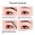 Makeup Double Head Automatic Eyebrow Pencil Natural Eyebrow Pencil Waterproof Lasting Eyebrow Pen with Eyebrow Brush