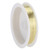 DIY Beads String Jewelry Accessories Nail Art Manicure Metal Copper Wire Thread(Gold)