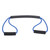 Resistance Band with Handle for Exercise Working Out Boxing Stretching Training Fitness Blue 25lb