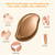 Painless Hair Eraser Portable Manual Hair Removal Skin Exfoliator Tool for Body Any Part