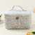 Handheld Large Capacity Cosmetic Bag Small Flower Storage Bag