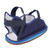 Cast Shoe Open Heel Breathable Protective Prevent Slip Post Operative Walking Shoe for Broken Foot Toe ML