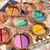 BEAUTY GLAZED Double Colors Eyeshadow Palette High Pigmented Glitter Matte Eyes Shadow Portable 01