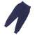 Sports Running Pants Polyester Quickly Drying Breathable Drawstring Fitness Training Trousers Navy Blue M