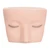 Lash Mannequin Head Elastic Realistic 3 Layer Lashes Eyelash Mannequin Head Practice for Beginner White Skin