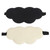 2Pcs Sleep Eye Shade Cloud Shape Versatile Comfortable Breathable Skin Friendly Light Blocking Portable Eye Cover for Women Men
