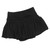 Tennis Pleated Skirt Breathable Inner Shorts Fashionable Black Women Sports Skirt with Pockets for Running Yoga S