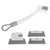 Window Groove Cleansing Set Detachable Washable Remove Dirts Track Cleaner Brush for Home Car
