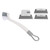 Window Groove Cleansing Set Detachable Washable Remove Dirts Track Cleaner Brush for Home Car
