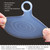 Silicone Elastic Toe Separator Pad Shock Absorption Soft Forefoot Pad