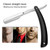 Barber Straight Blade Razor Stainless Steel Salon Folding Shaving Hair Cutting Clipper