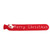 Christmas Hot Water Bottle with Knit Cover Soreness Relief Soft Rubber Hot Water Bag Warmer for Abdomen Red 2L