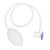 Sitz Bath Flusher Tube for Sitz Bath Hose Bath Bidet Sprayer Flush Hose for Hemorrhoid Postpartum Care White