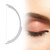 Microblading Line Marker Ruler Eyebrow Tattoo Measuring Tool With 10pcs Thread Lines (Silver)