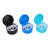3pcs Mouthguard Box Portable Sturdy Waterproof Dustproof Denture Case for Oral Clinic