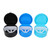 3pcs Mouthguard Box Portable Sturdy Waterproof Dustproof Denture Case for Oral Clinic