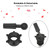 Bestauty Mini Tripod Stand Metal Adjustable Cosmetology Hairdressing Training Mannequin Head Wig Stand for Doll Head Block Wig Head Stand with Non-Slip Base