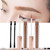 VIBELY 2pcs Eyebrow Tint Gel Dye Kit Long Lasting Liquid Brow Tatoo Ink with Brush4#Coffee