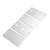 Growth Chart Mirror Multipurpose Acrylic Shatterproof Flexible Height Measurement Ruler for Wall for Kids Boys Girls Toddlers