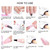 30ml Nail Slip Solution Gel Solution Quick Nail Slip Solution Gel Liquid Extension Transparent Quick Drying Nail Gel