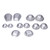 DIY Bath Salt Ball Mold Household Portable Aluminum Alloy Mousse Cake Baking Mold Set#2