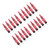 20pcs Tattoo Ballpoint Pen Cartridges for Practice Dotwork Drawing 0.5mm Tip Tattoo Ball Pen Cartridges 4ml Red