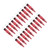 20pcs Tattoo Ballpoint Pen Cartridges for Practice Dotwork Drawing 0.5mm Tip Tattoo Ball Pen Cartridges 4ml Red