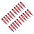 20pcs Tattoo Ballpoint Pen Cartridges for Practice Dotwork Drawing 0.5mm Tip Tattoo Ball Pen Cartridges 4ml Red