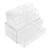 Transparent Cosmetic Storage Case Drawer Type Lipstick Toner Lotion Holder Container Organizer