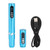1800mAh Wireless Rotary Tattoo Machine Stroke 3.0mm OLED Dual Battery Rechargeable Cartridges Needle Tattoo Pen Blue