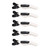 5Pcs Plastic Non Slip Hair Clips Hairdressing Styling Sectioning Clips Salon Alligator Clips for Thick Hair Hairgrips for Women Girls