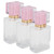 50ml Refillable Perfume Bottle Glass Spray Transparent Liquid Empty Atomizer ContainerPink