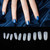 500pcs Professional DIY Acrylic UV Gel Fake Nail Art Tips Tool with Box(500pcs Natural Color )