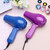 220V Portable Mini Household Hair Blow Dryer Traveller Hair Dryer Compact Blower Foldable With US Plug (Blue)