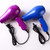 220V Portable Mini Household Hair Blow Dryer Traveller Hair Dryer Compact Blower Foldable With US Plug (Blue)