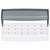 Dental Bur Autoclavable Case Organizer 18 Hole Bur Cleaning Holder Box for Dental Laboratory White