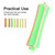 80Pcs Hair Rollers Wave Heat Perm Rod 1-8 Sizes Hair Clip Curlers Hairdressing Tool