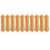 80Pcs Hair Rollers Wave Heat Perm Rod 1-8 Sizes Hair Clip Curlers Hairdressing Tool