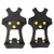 Ice Cleat Spikes Crampons AntiSlip 10 Steel Studs Walk Traction Snow Grips Cleats(S (2935) )