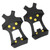 Ice Cleat Spikes Crampons AntiSlip 10 Steel Studs Walk Traction Snow Grips Cleats(S (2935) )