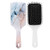Marbling Gasbag Hairdressing Comb Plastic Exquisite Scalp Massage Comb Styling ToolThunder and Flash